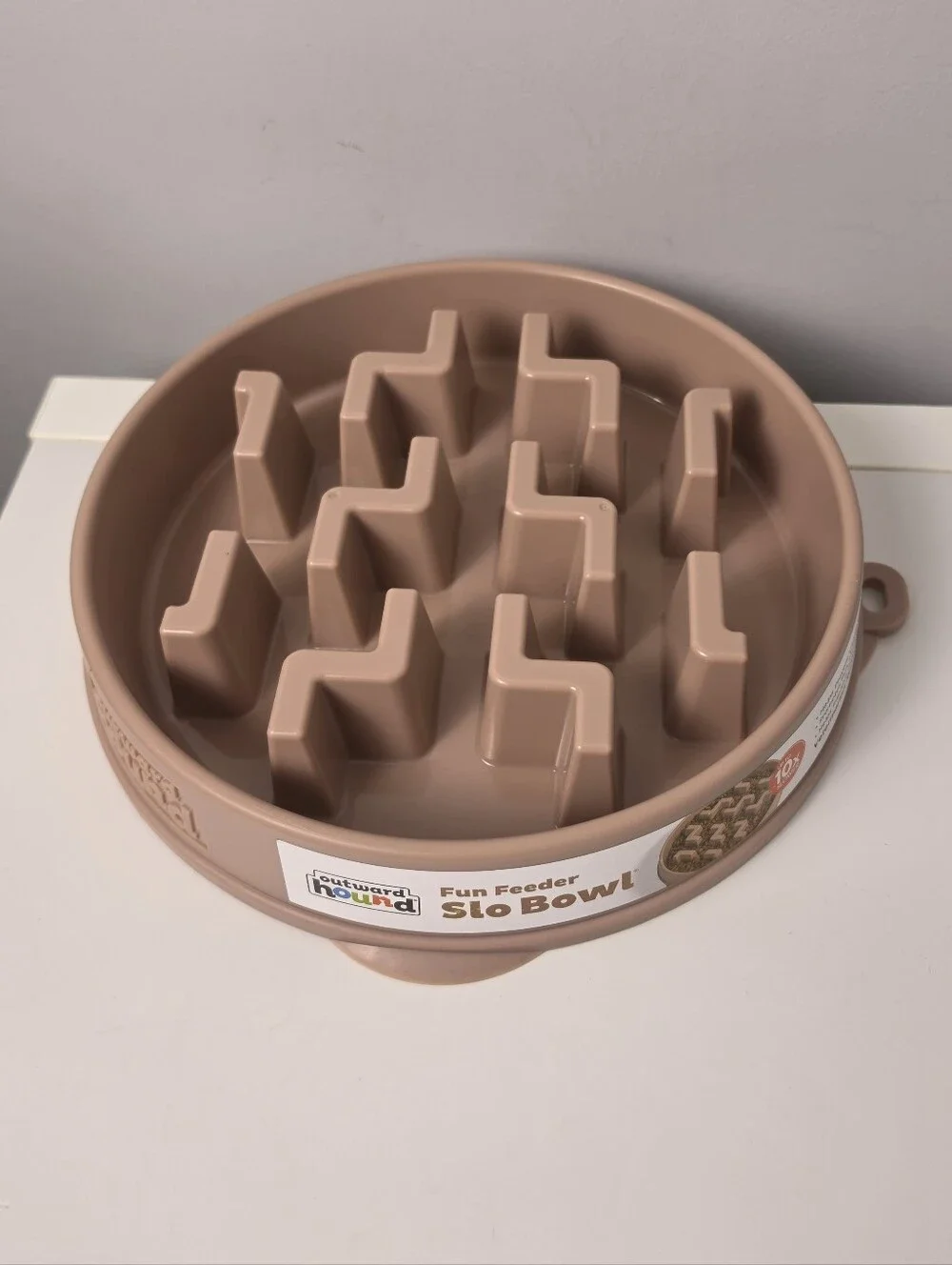 Outward Hound Dog Fun Feeder Wobble Slo Bowl New